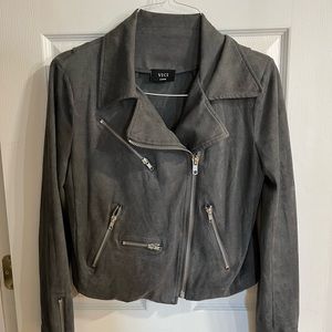 Market Jacket in Gray by Vici. Size: Large.